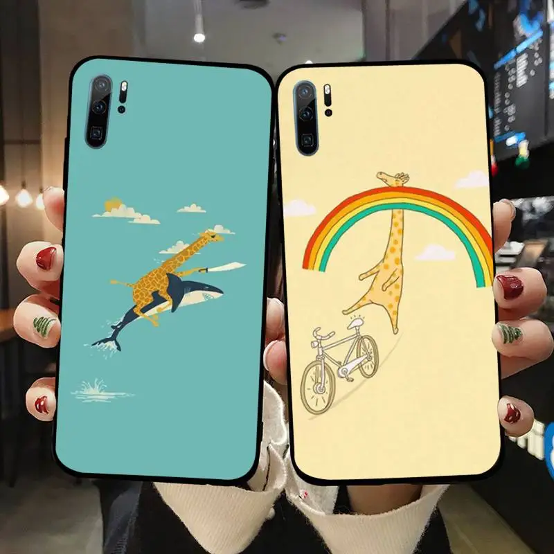 Чехол для телефона Huawei honor Mate P 9 10 20 30 40 Pro 10i 7 8 a x Lite nova 5t | Мобильные телефоны и