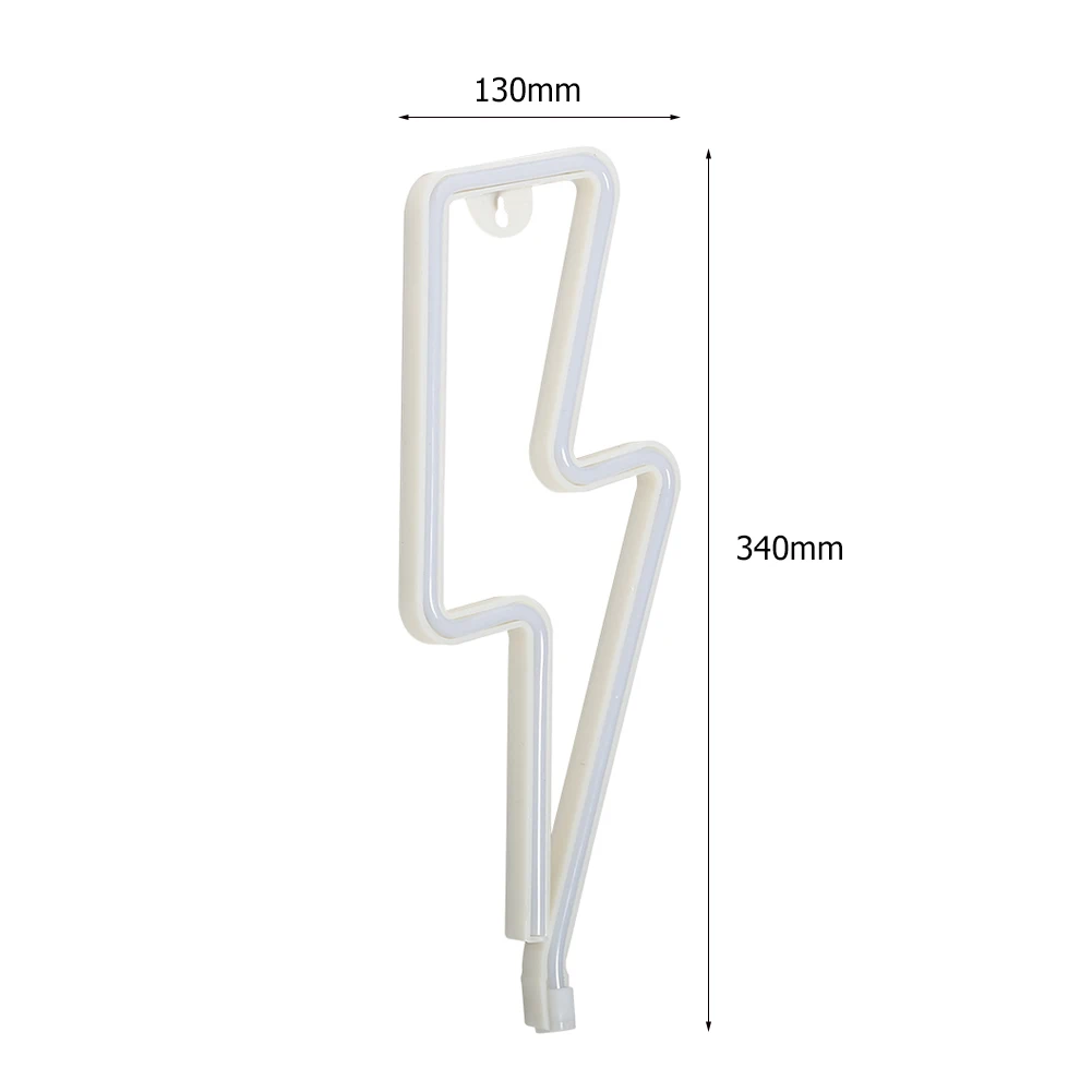 Неоновый светодиодный светильник в виде знака 1 шт. USB работает от батареек