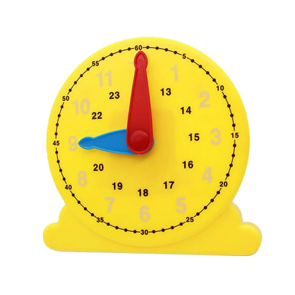 Children Montessori Clock Toy Cognition for Kids Early Preschool Teaching