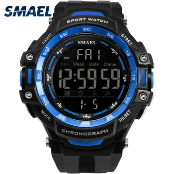 

SMAEL Watch Men's Watch Shock Military G 50M Waterproof Quartz Watch Dual Display Wristwatch Men montre homme 2020 sport