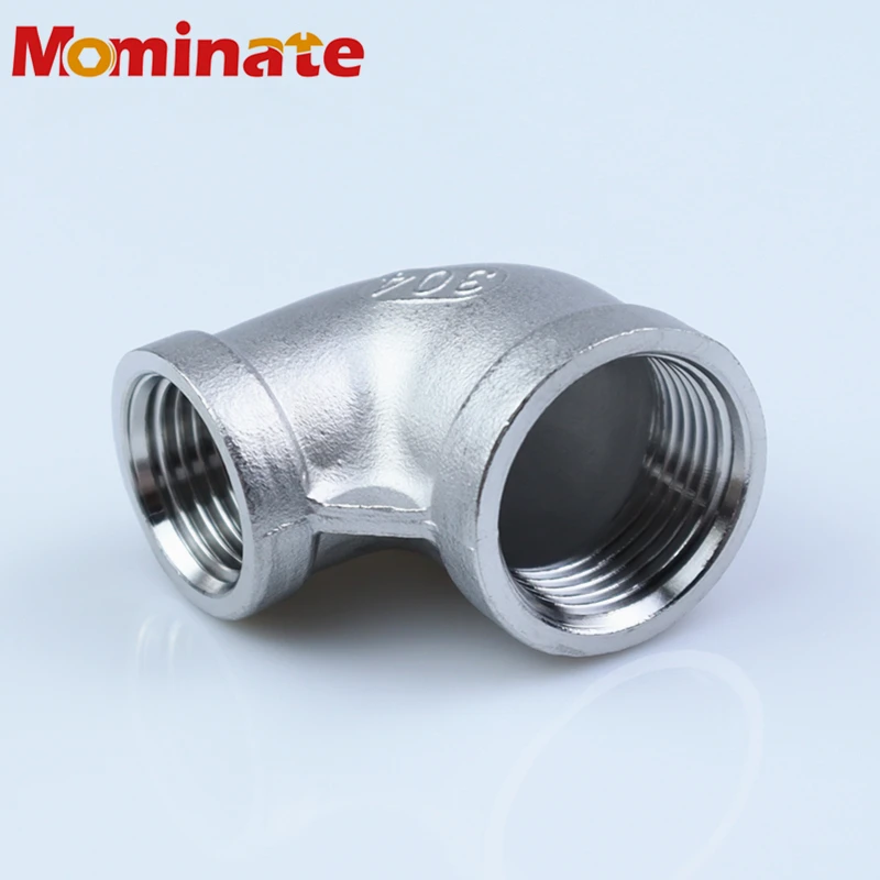 1/4&quot 3/8&quot 1/2&quot 3/4&quot 1&quot 1-1/4” 2“ Female hread Street Elbow 90 Degree Angled 304 Stainless Steel Reducer Pipe Fitting