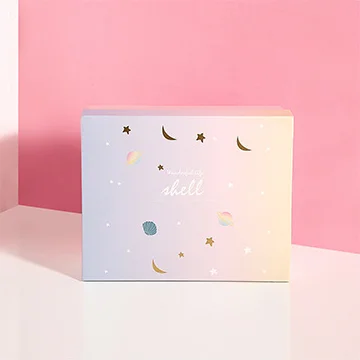 L 25x20x10cm Фэнтези градиент День Святого Валентина Подарочная коробка Упаковка для коробки для торта bolsas de regalo Рождественская подарочная коробка - Цвет: L 25x20x10cm