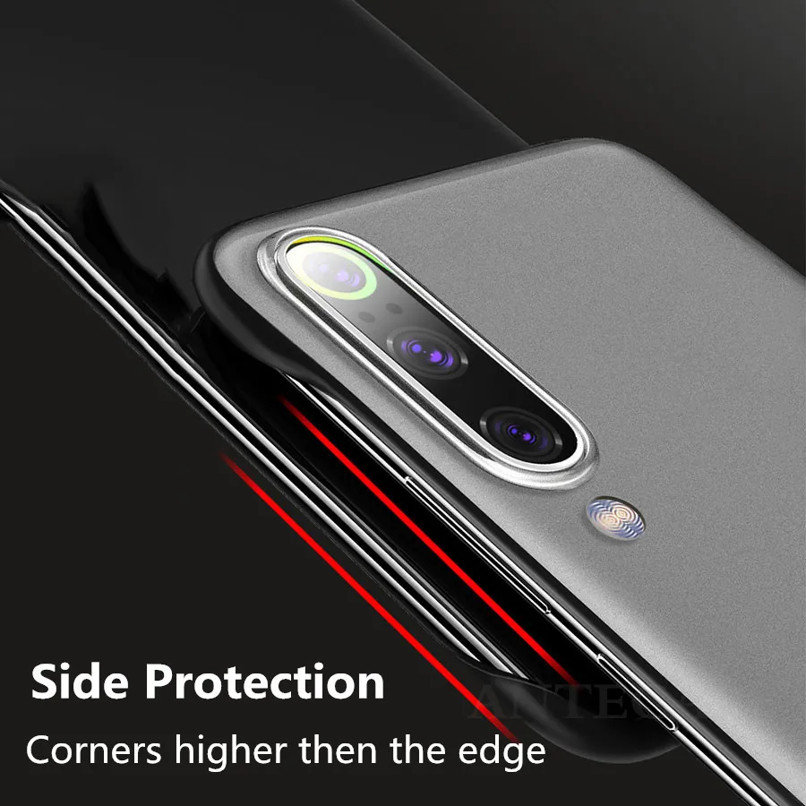 Тонкий прозрачный матовый чехол для Xiaomi mi 8 9 SE 9T A2 A3 Lite CC9E чехол Red mi 6A 7 7A K20 Примечание 6 7 8 Pro жесткая задняя панель из поликарбоната