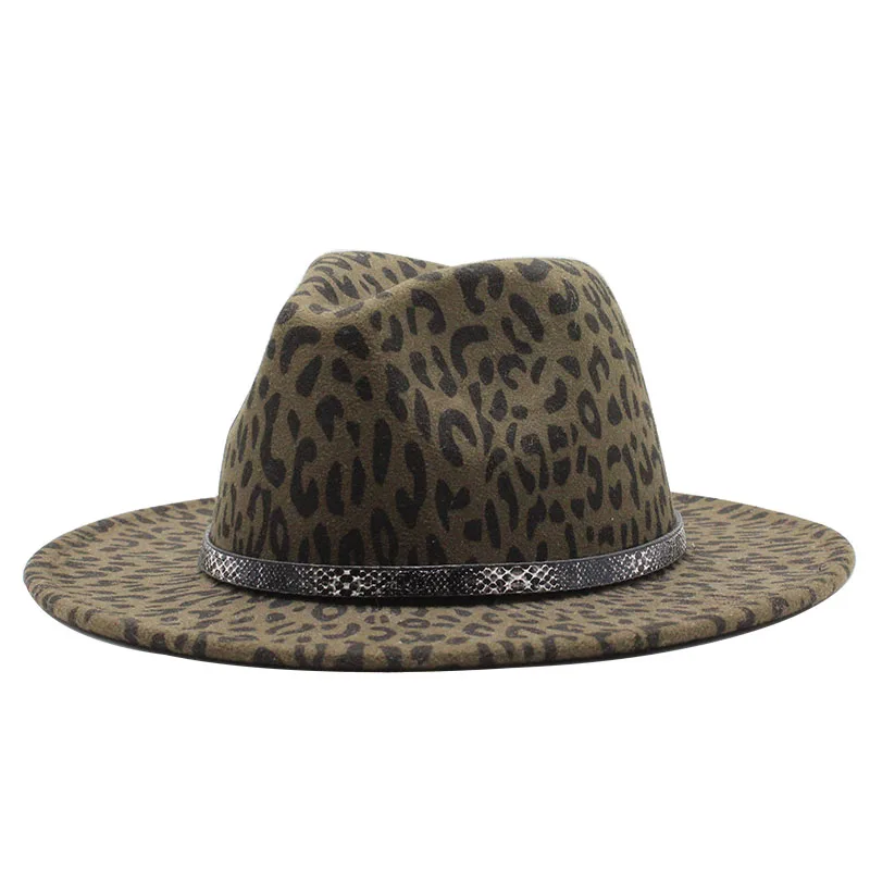 All match Wide Brim Fedora Hat For 