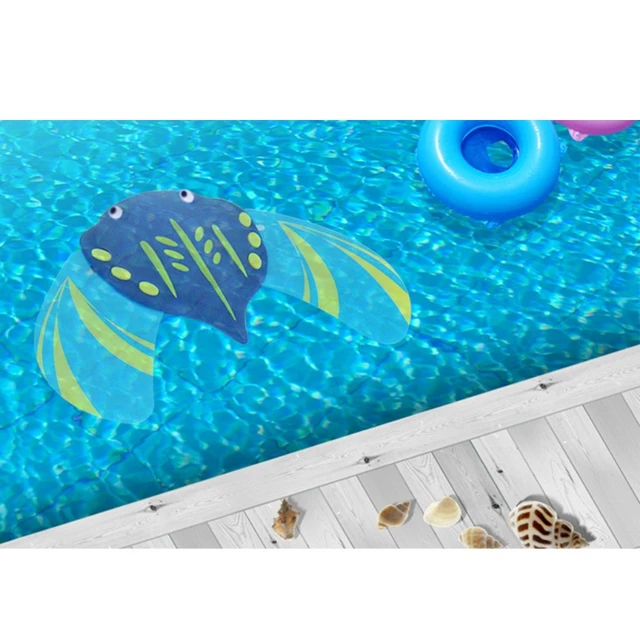 066B Cartoon Shaped Fish Model Under Water Boat Novelty Vehicle Swimming Toy Fish for Kids with Flexible Swing 3