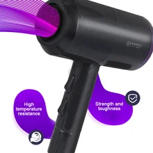 Профессиональный Быстросохнущий фен для волос 2 в 1, горячая воздушная щетка для волос, сушилка для волос с ионами, фен для волос, сильный ветер, горячий фен для дома