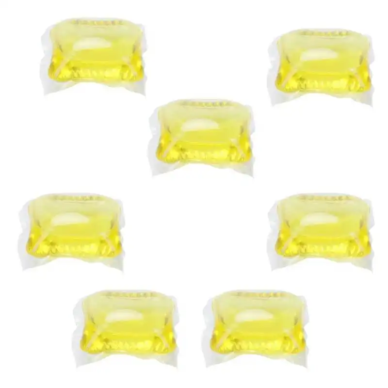 60Pcs 8.3g Bathroom Laundry Bead Capsule Dissolve Cleaner Laundry Pod Washing Supplies