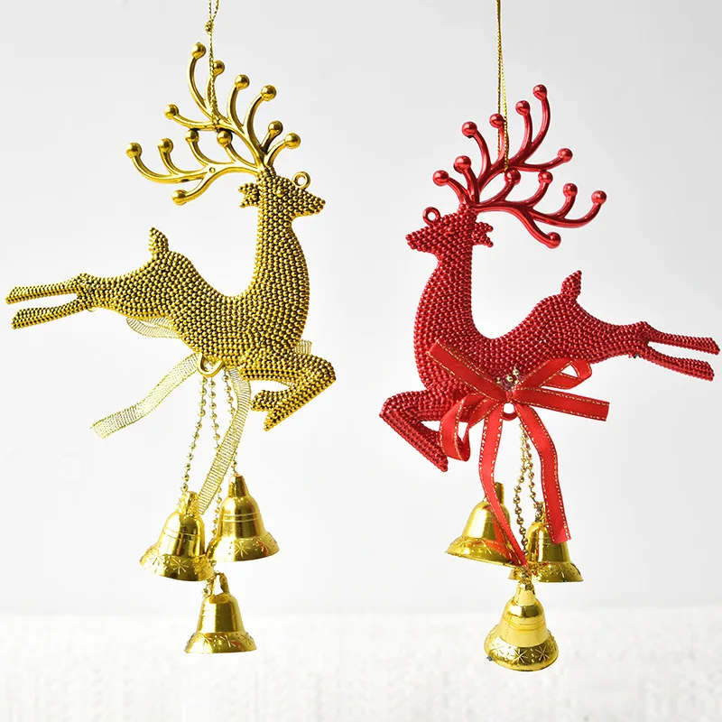 Блеск лося рождественские украшения для рождественской елки декоративный