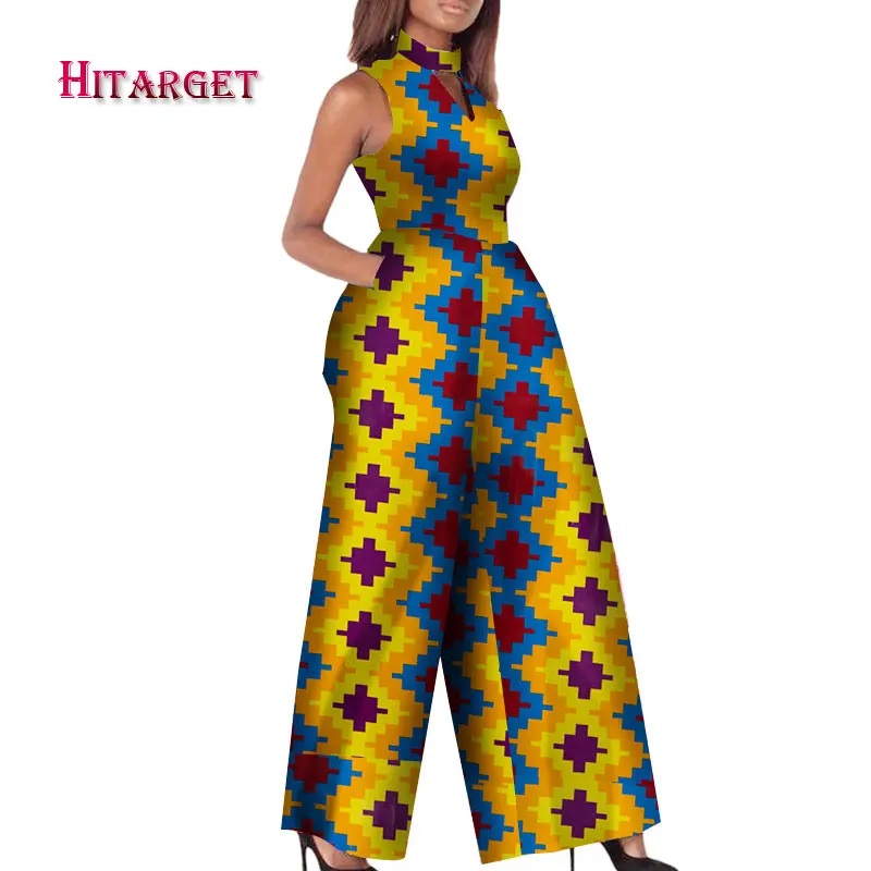 High Quality women african print jumpsuit