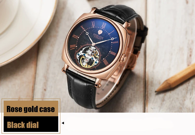 Мужские часы Топ люксовый бренд Tourbillon автоматические механические часы мужские из нержавеющей стали 5 бар водонепроницаемые дизайнерские часы модные