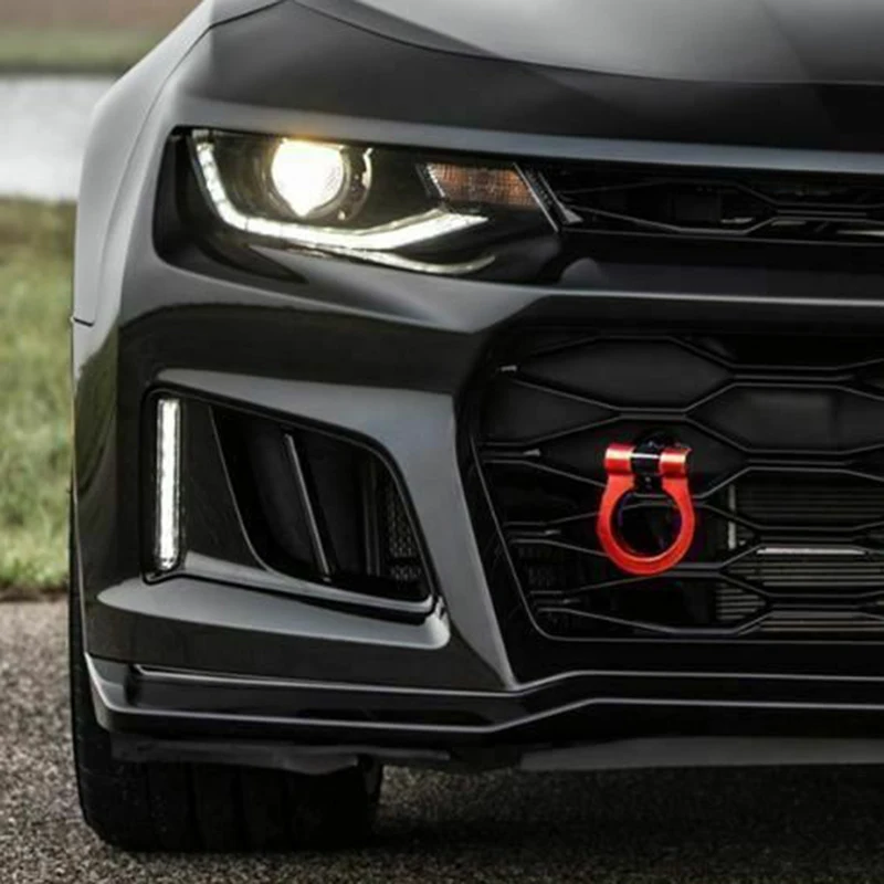 Красный трек Гонки JDM стиль CNC алюминиевый крюк для Chevrolet Camaro-Up