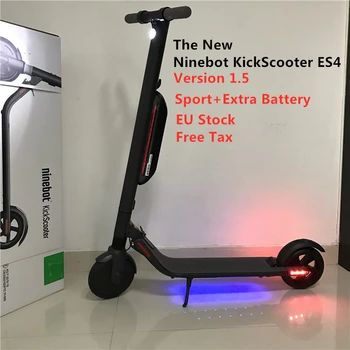 Günstig Neue Original Ninebot ES4 KickScooter Version 1,5 Faltbare Smart Elektrische Roller Hoverboard Leichte 30 Km/h Mit Led-anzeige