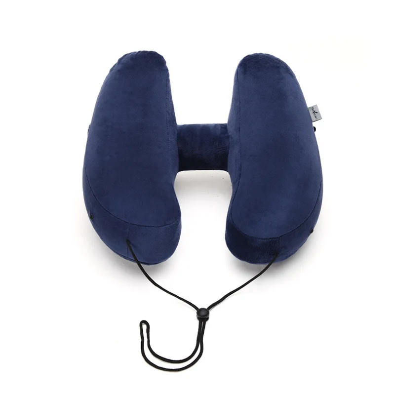 Nary Pillow Серая/черная надувная подушка для путешествий, эргономичная подушка для путешествий на шею, регулируемая подушка бойфренда, подушка для тела, для путешествий, офиса, сна - Цвет: Nary Pillow