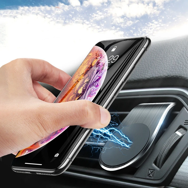 Car Mobile Phone Magnetic Bracket Powerful Magnetic Air Outlet Car Bracket Phone Accessories Phone Holder