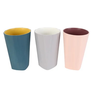 

Soild Color Plastic Mouthwash Cup Rinsing Rinse Cup Creative Thick Household Water Cup Kitchen Tools