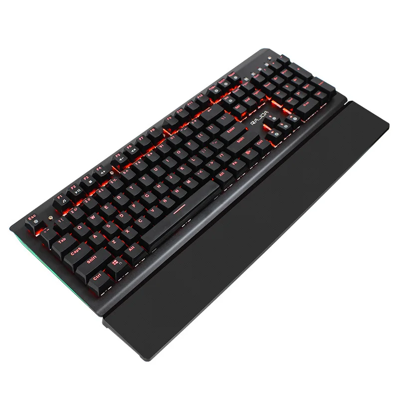 

Wholesale New Style Optical Axis Mechanical Keyboard Internet Cafe Game Chicken Gaming Desktop Computer Laptop Wired Keyboard