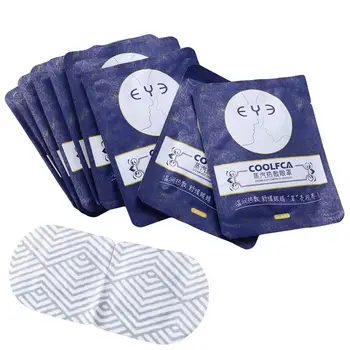 

10PCS Warm Eye Mask Soothing Disposable Fragrance Free Self-heating Eye Pads Eye Patch for Sleeping Office Trips