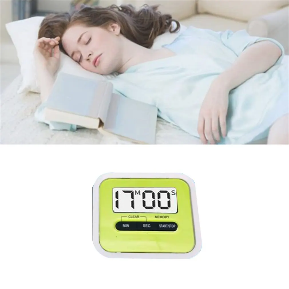 Practical Use Digital Large LCD Display Home Kitchen Timer Electronic Kitchen Cooking Timer Stopwatch Cooking Tools