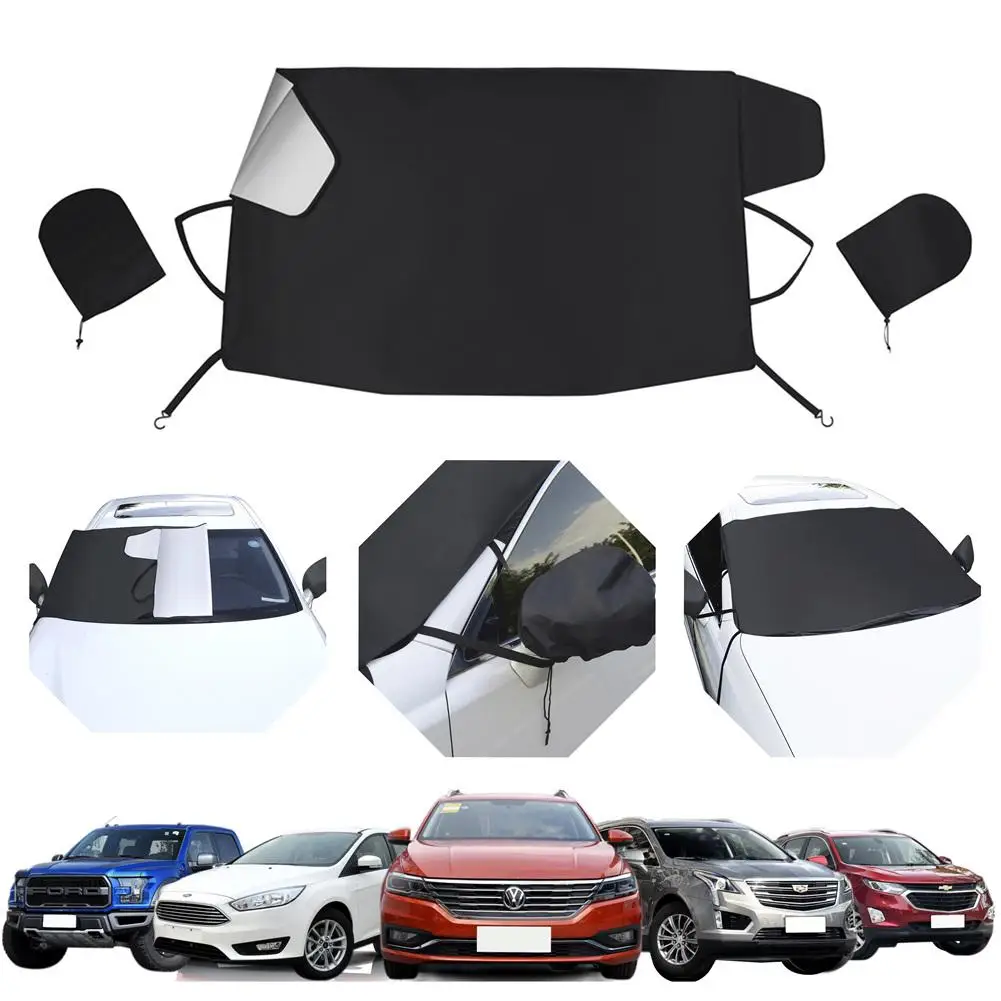 

Car Windshield Protect Snow Waterproof Cover Ice Frost Sunshade Protector Windshield Snow Cover Car With Mirror Covers