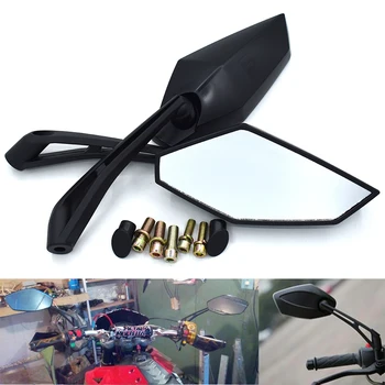 

Universal Motorcycle Rear View Mirrors Side Rearview Mirror for Yamaha FZ6 FAZER MT-07 FZ07 MT-09 SR FZ09 XJ6 DIVERSION