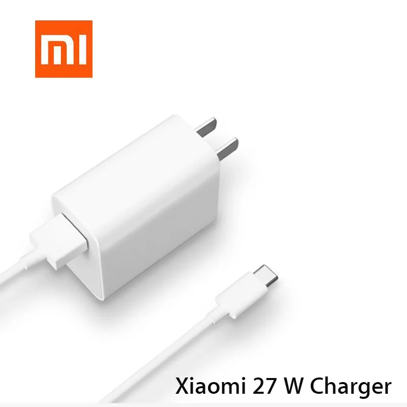 

Original xiaomi mi 9 9t redmi K20 pro wall charger QC 3.0 fast Charge 27w adapter for 20w wireless chargers 3A 20V 12V 9V MI9