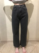 Vaqueros de cintura alta para mujer, Pantalones rectos de pierna ancha a la moda, holgados, cómodos, informales, ropa de mezclilla, pantalones bombachos