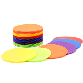

Sit Spots for Classroom - 4 Inch Poly Spot Dot Floor Carpet Markers Flexible Seating for Kids Social Distancing -30 Pcs