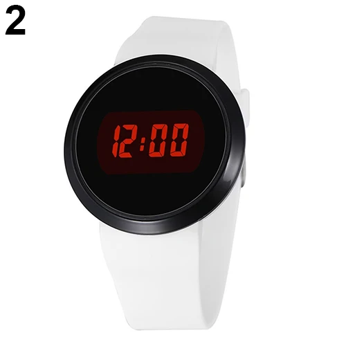 Men Led Digital Watches Fashion Touch Screen Watches Men Sports Watches Silicone Band Electronic Watch montre homme reloj hombre