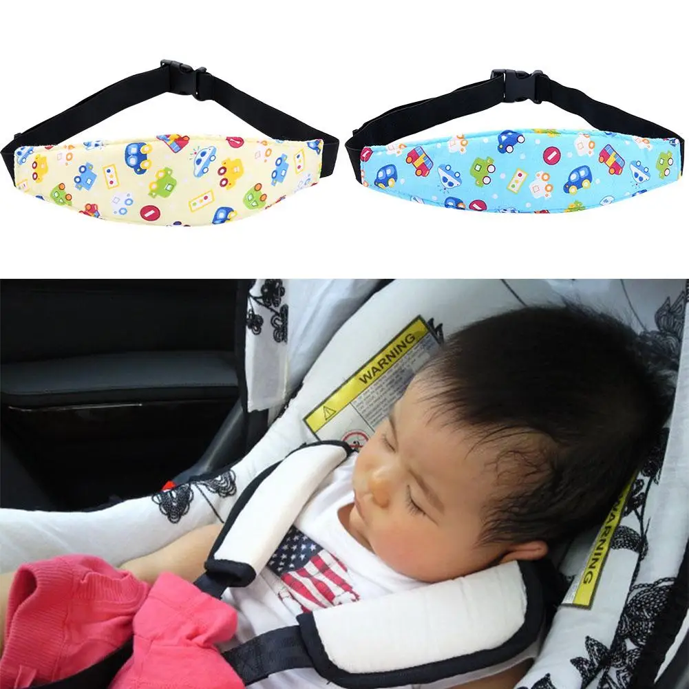 Baby Nap Aid Band Head Support Holder Car Stroller Chair Sleep Generally Safe 
