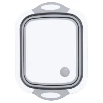 

Folding Vegetable Board Household Anti-Mildew Multifunctional Anvil Board Cutting Vegetable Fruit Washing Basket