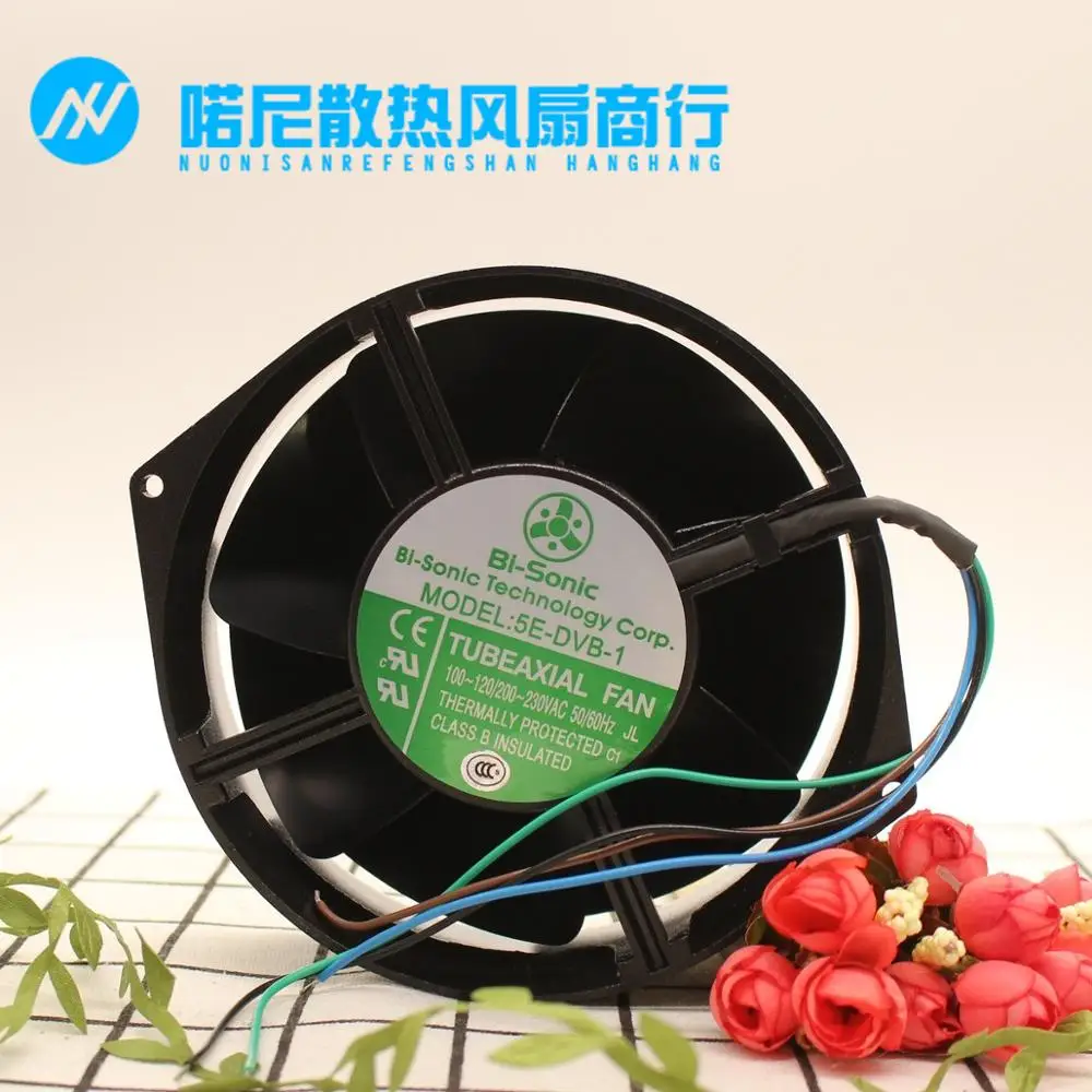 

Новинка для BI-SONIC 5E-DVB-1 115 ~ 230VAC 17255 4PIN Вентилятор охлаждения