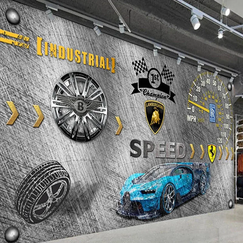 Sports Car Wallpaper Mural