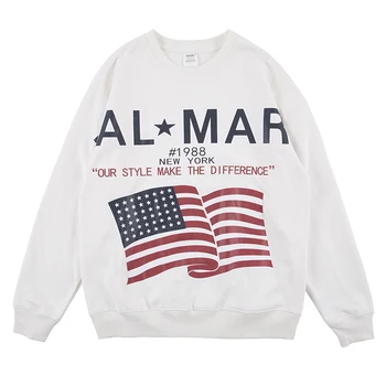 

USA Flag Printed Graphic Tees Men Hip Hop Streetwear Fashion Designer Shirt Long Sleeve Spring Trending Products Men Clothing 20
