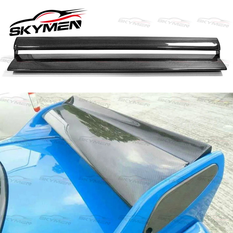 For R33 GTR Carbon Nismo Rear Wing Twin Spoiler Blade Tuning Body Kit Fiber Glass Lip Add on | Автомобили и мотоциклы