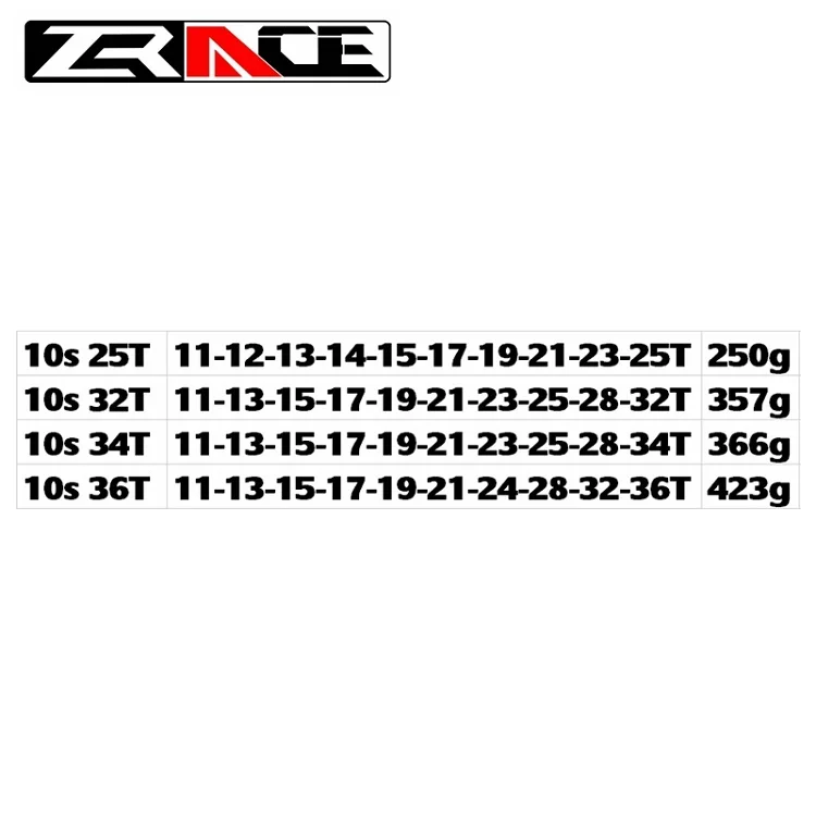 ZRACE-Fahrrad-Kassette-10-Speed-Stra-e-MTB-fahrrad-freilauf-11-25-T-28-T-32 (3)