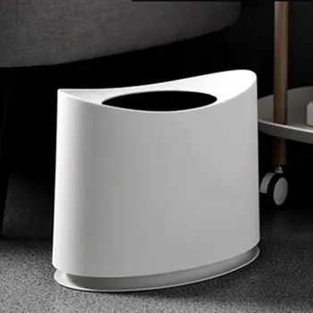 

European Style Waste Bin Home Kitchen Living Room Bathroom Trash Can Bedroom Creative Paper Basket