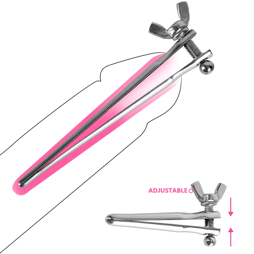 Insert Sounding Rods Adjustable Size Sounds Penis Plug Urethral Dilator Sex Toys For Men Masturbators Urethra Plug