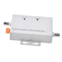 Coaxial Cable BNC Video Signal Amplifier Booster Security CCTV Camera Connectors