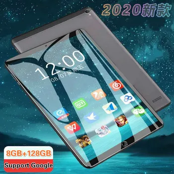 

2020 Hight 128G Global Bluetooth Wifi Android 9.0 10.1 Inch Tablet Octa Core 6GB RAM 128GB ROM Dual SIM Cards Tablet 10