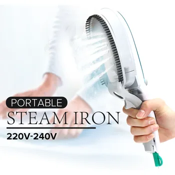 

Multifunction Portable Garment Steamer Handheld Electric Steam Iron Kit For Home Travelling Fabric Clothes Cleaning Brush