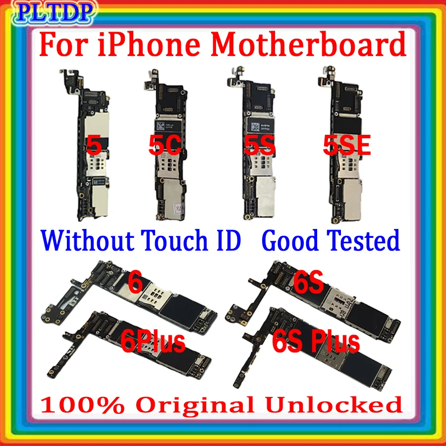 8 ГБ/16 ГБ/32 ГБ/64 ГБ для iphone 5 5C 5S 5SE 6 6s 6plus plus материнская плата сотового телефона с