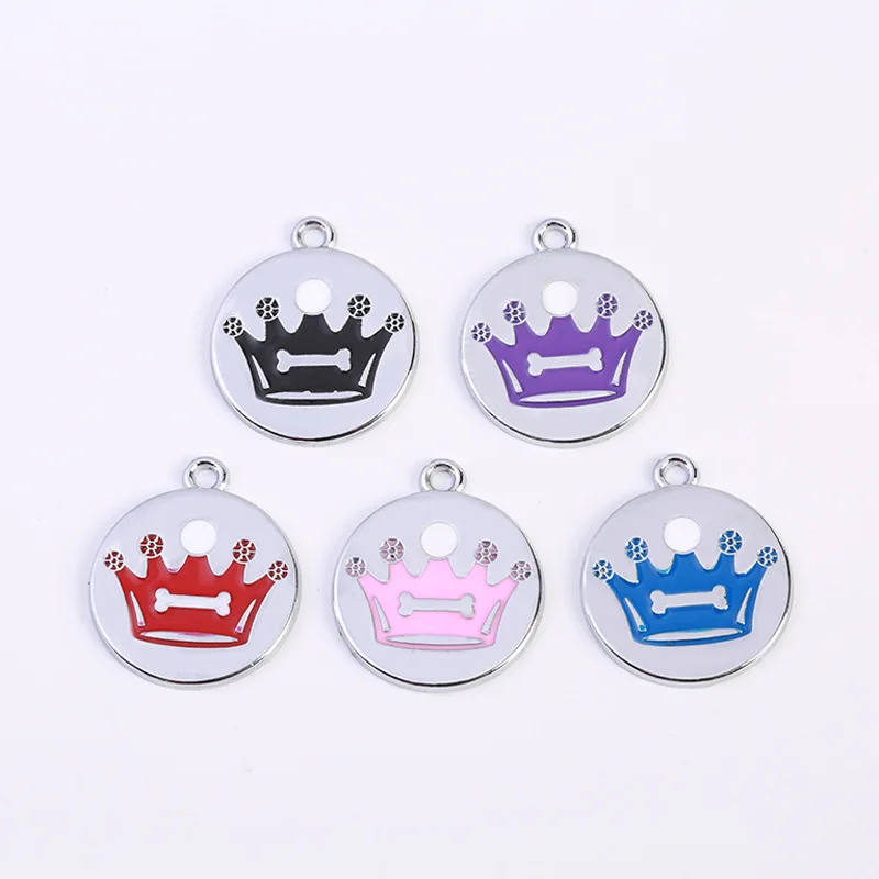 Pet ID Tags Dog Collar Tags Pet ID Medal Pendant Personalized Laser Engraving Metal Pet Name Tag Anti-lost Customized Dog Cat ID Collar Puppy Nameplate Tag Pendant Supplies