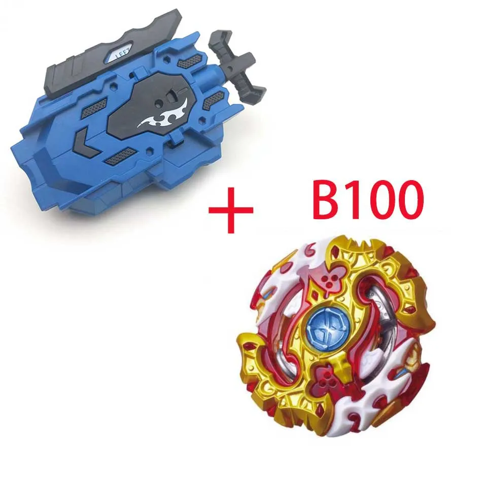 Beyblade Burst B-122 CHO-Z VALKYRIE. Z. Ev с левым и правым двухсторонним пусковым устройством, металлический бустер, топ стартер, гироскоп, спиннинговая игрушка для боя - Цвет: B100