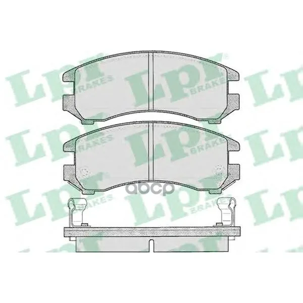 Колодки Тормозные Nissan Sunny 1.6-1.8 86-91/Suzuki Swift 1.3/1.6 89-01 Передние Lpr 05p363 Lpr арт. 05P363