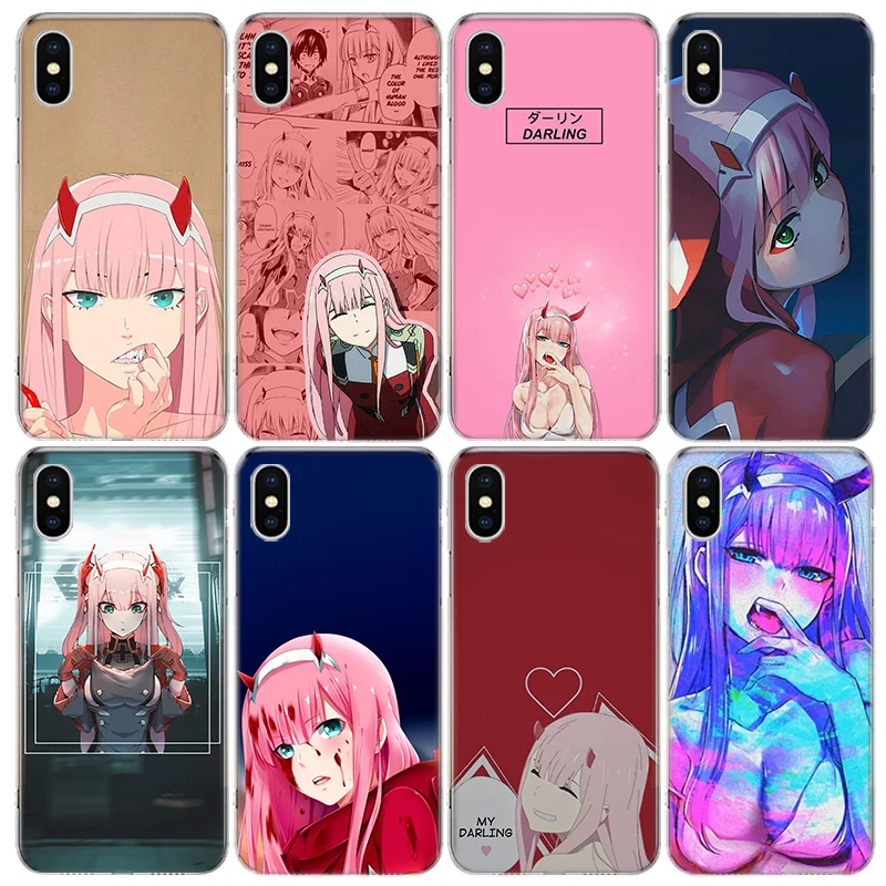 

Zero Two Darling in the FranXX Anime Phone Case For Apple Iphone 15 Ultra 14 13 Pro Max 11 12 Mini SE 2020 X XS XR 8 7 Plus Cove