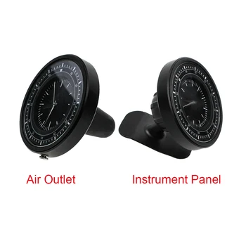 

Hot Multifunction Clock Shape Car Mounted Rotatable Support Easy Install Phone Holder Decoration Magnetic Attraction Shockproof