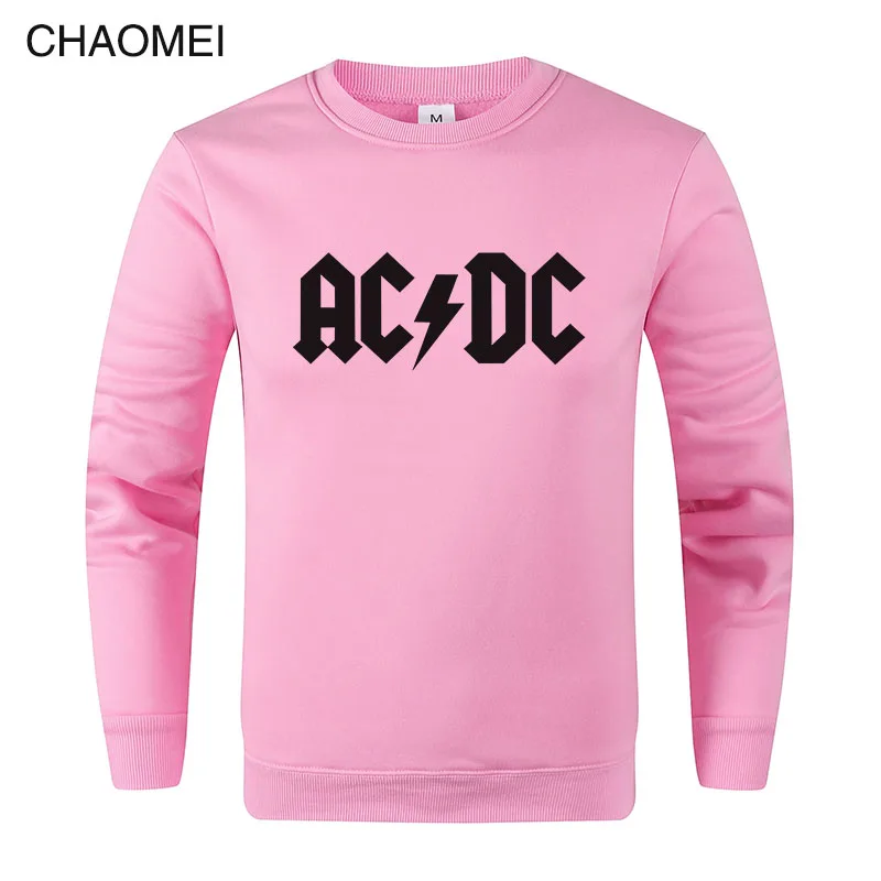 AC DC Толстовка для мужчин Хип Хоп рок группа свитшоты ACDC мужские повседневные куртки в уличном стиле Весна Зима Топы C106 - Цвет: 2