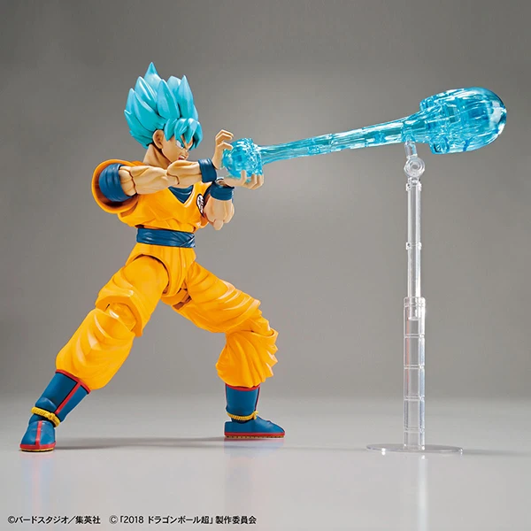 Оригинальная фигурка BANDAI Dragon Ball Z-Rise SSJ God Blue специальная Гоку игрушки фигурки