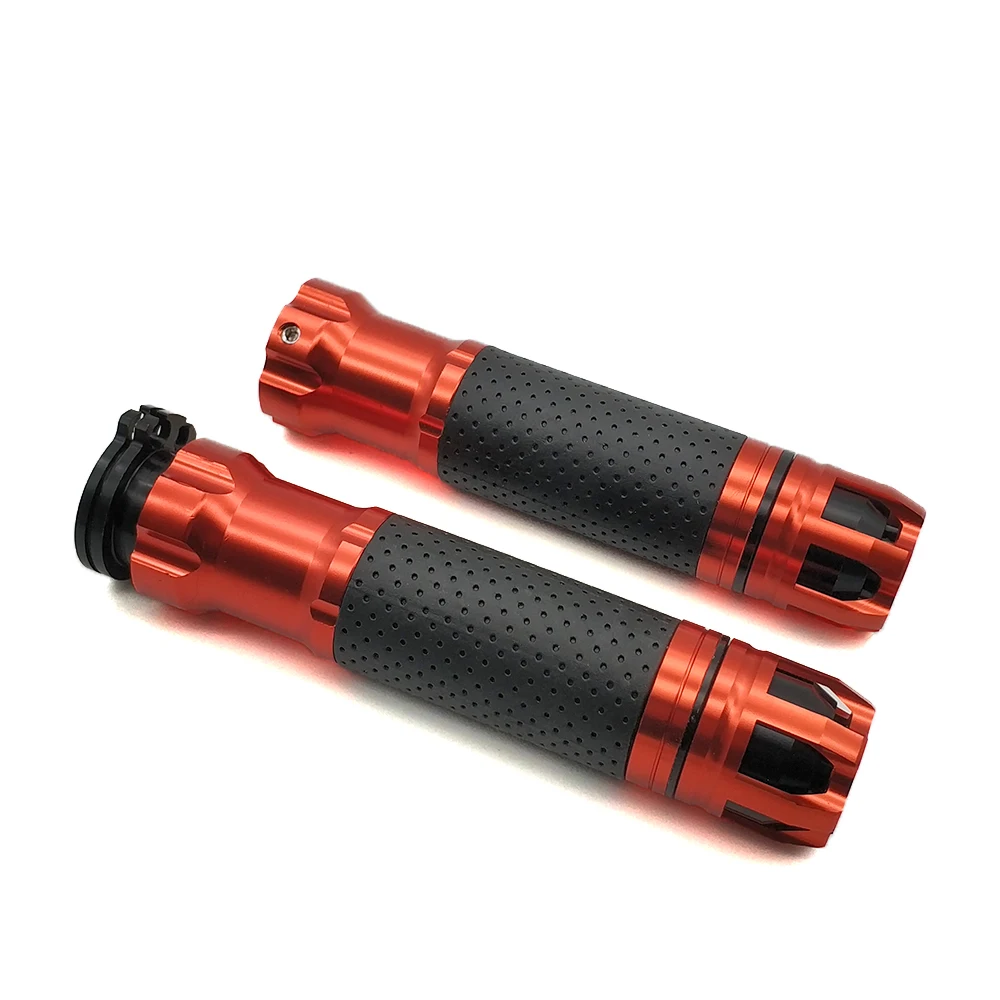 Orange Для Yamaha wr 250f 250 f XJR1300 FJR1300 xjr 1300 универсальные мотоциклетные ручки для гонок Руль с ЧПУ 22 мм 7/8" - Цвет: Orange