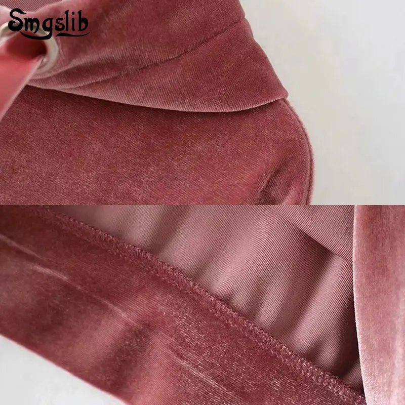 Свитшоты однотонные бархатные женские с длинным рукавом Перемычка Hoody пуловер Топ Блузка Женская толстовка Пыльца с капюшоном